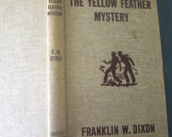 El misterio de la pluma amarilla HARDY BOYS 1953 Tapa dura