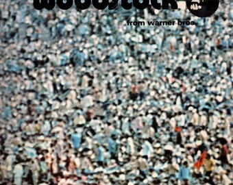Partitura del Cancionero de WOODSTOCK FOTOS 1970 Warner Bros.