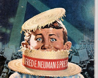 MAD MAGAZINE #153 Sept. 1972 Alfred E. Neuman for President, Dirty Harry & MORE