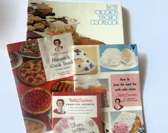 Betty Crocker RECIPE BOOKLETS LOT 1950s & 1973