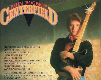 John Fogerty CENTERFIELD Songbook Sheet Music c.1985 HTF