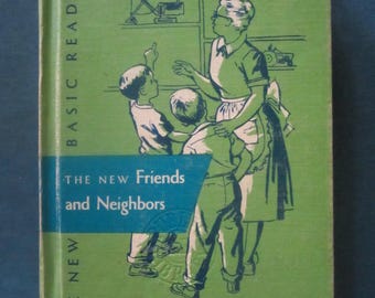 NUEVOS AMIGOS y VECINOS 1956 Scott, Foresman and Company Libro de texto básico