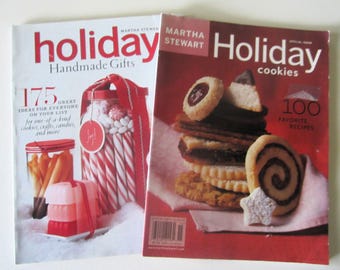 Martha Stewart EDICIONES ESPECIALES Galletas navideñas y regalos navideños hechos a mano