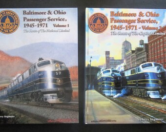 BALTIMORE & OHIO Passenger Service Volumes 1 and 2
