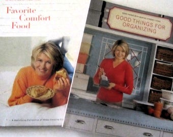 Libros de Martha Stewart COMIDA RECONFORTANTE Y ORGANIZACIÓN