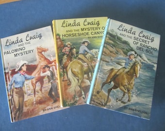 MISTERIOS DE LINDA CRAIG Primera edición Tapa dura de Ann Sheldon Book Choice