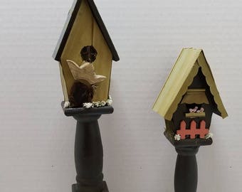 Whimsical Fairy Townhouses, set of 2