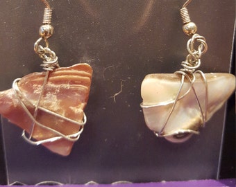 Abalone/Mother of Pearl Earrings