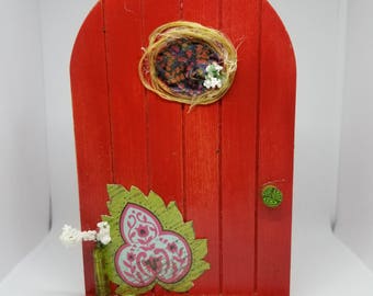 Whimsical Fairy Door - Red Portal