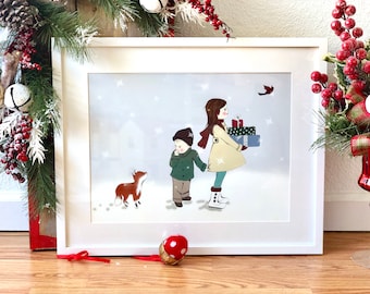 Christmas Gifts Art Print