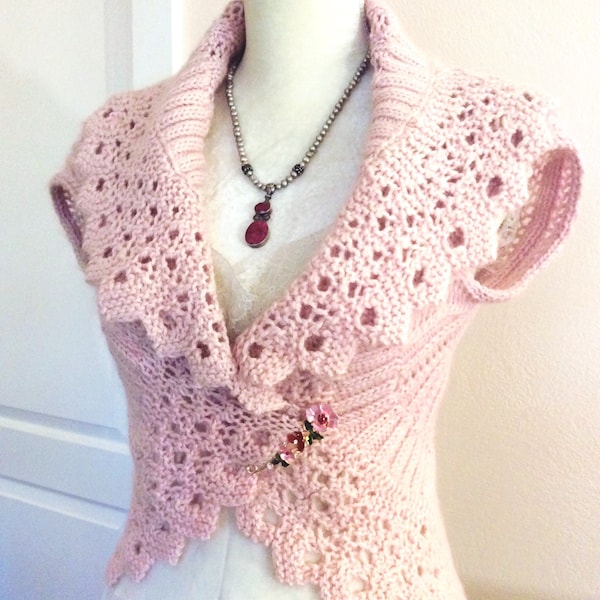 Grandmother's Hug Shrug Knitting Pattern