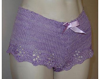 Lacy Boyshorts--Knitting Pattern