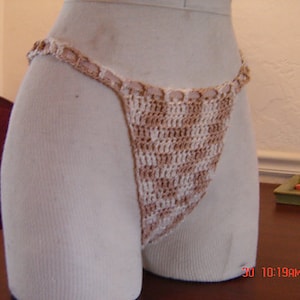 Crochet Thong Panty- Crochet pattern