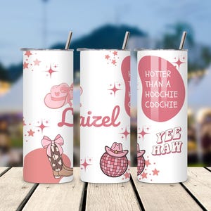 Last Rodeo Tumbler, Last Disco Bachelorette Party Tumblers, Western Cup, Pink Cowgirl Tumbler, Name Tumbler, Bachelorette Gift, Bride Gifts