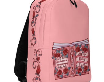 Sac à dos minimaliste Spicy Book Club