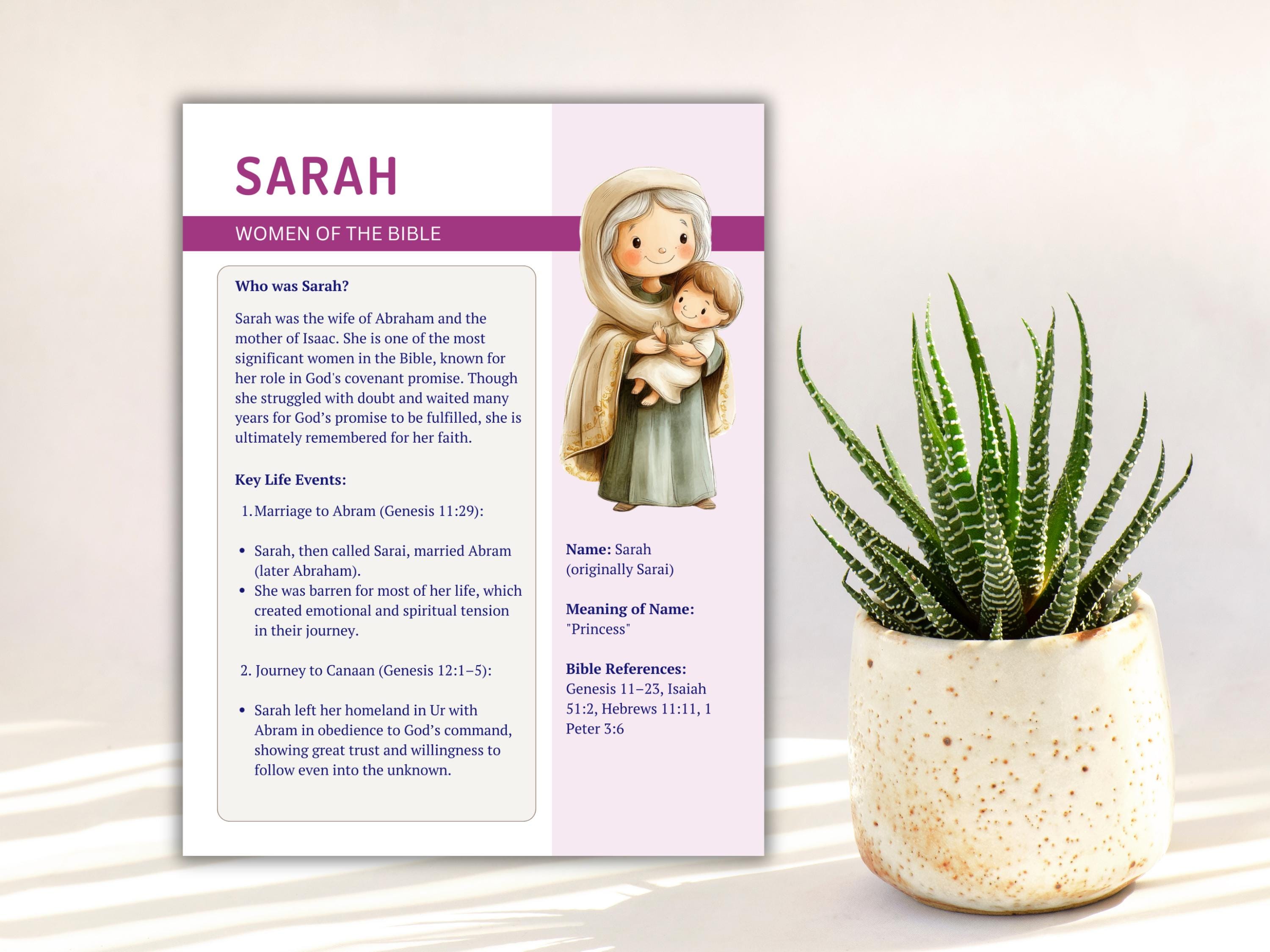 Bible Study Guide Template | Women of the Bible Study Pack | Bible ...