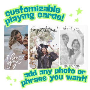 customizable playing card deck