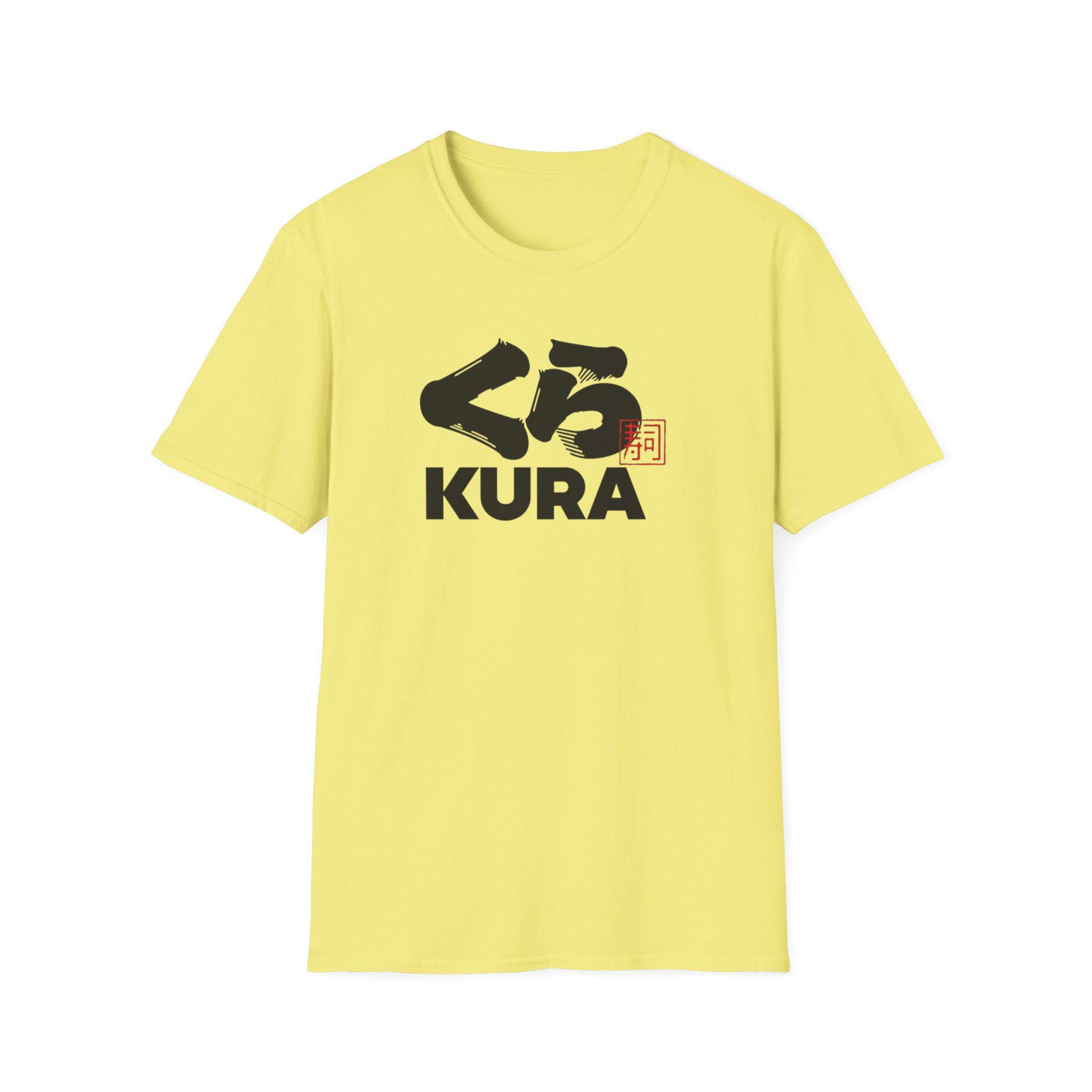 くら寿司ジャパン ユニセックス ソフトスタイル Tシャツ、寿司愛好家へ