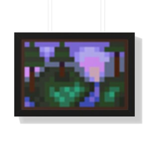 Stardew Valley Vista Poster Print, Wall Art, Painting Artwork, Home Decor, Gaming Room Decoration