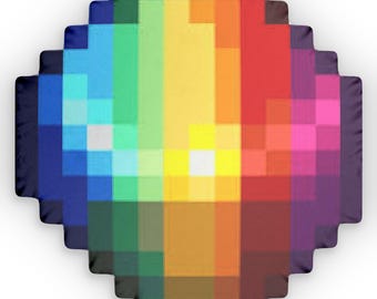 Almohada Prismatic Shard: almohada personalizada, almohada decorativa, almohada para videojuegos, regalo de Stardew Valley, almohada decorativa única