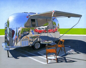 Palm Springs Airstream - 8.5x11 Print - signed & numbered #52/100