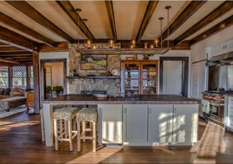 end grain island top