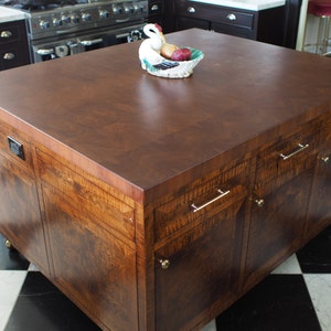 Cherry Butcher Block Island Top Bild 1