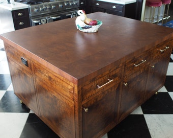 Cherry Butcher Block Island Top