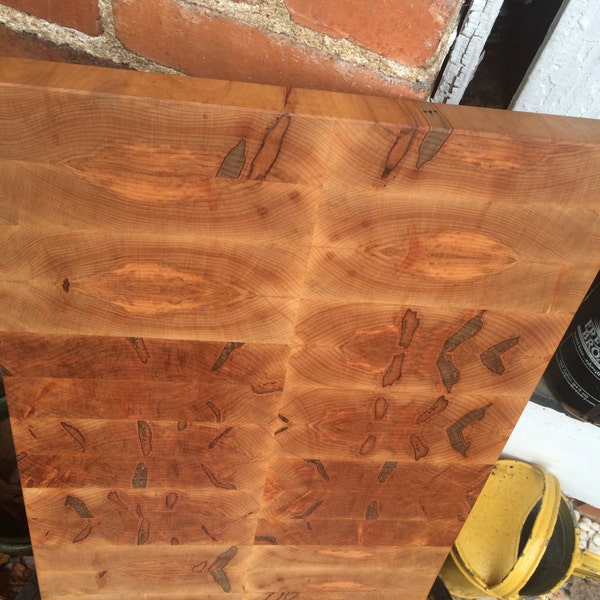 Red Maple End Grain Chopping Board