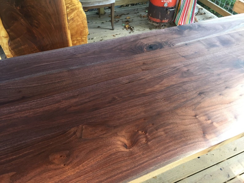 Face Grain Walnut Top Etsy