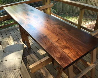 Face Grain Walnut Top