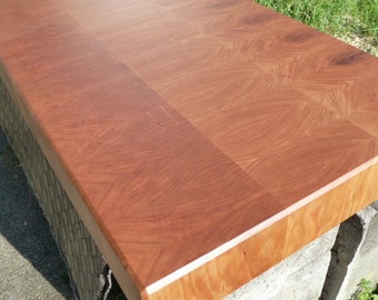 Thick Cherry Butcher Block Top