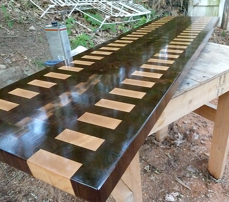 End Grain Desk Top Etsy