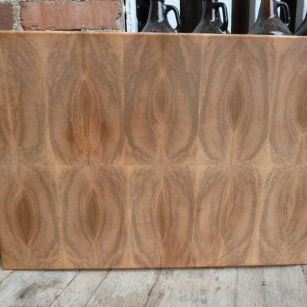 Ready to Ship Now - End Grain Curly Maple Butcher Block