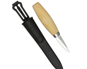 Mora 120 houtsnijwerk beitellepelkom Made in Sweden Houtbewerkingsgereedschap