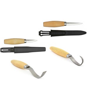 Mora houtsnijbeitelhaakpakket 164s 163s 106 120 Morakniv-lepelkom