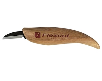 Flexcut KN12 woodcarving cutting chisel tool beginners wood working hand tool