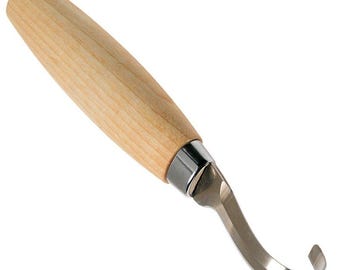 Mora 164 S roestvrijstalen lepelsnijgereedschap rechtshandige haak Morakniv Sweden