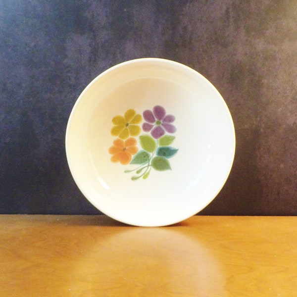 Franciscan Ware Serving Bowl Pasta Bowl Salad Bowl Vintage 1960's mid Century 1970's Flower Power Bowl Retro Floral Kitchen 1970's Boho Bowl