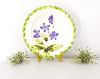 Vintage Royal Norfolk Violet Plate: English Cottage Chic Easter Decor