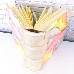 Marbled Leather Wedding Guest Book: Vellum Photo Album, Handmade Journal
