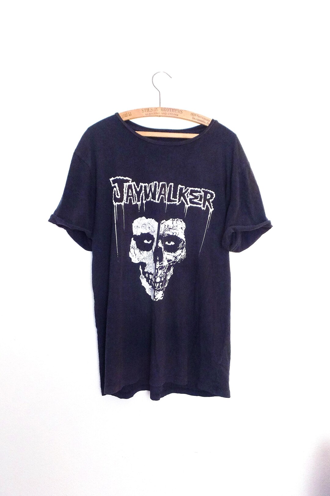 トップス llica skull band Tee fade black XL Amazon.com: Metallica T Shirt Skull Moth Band Logo Official