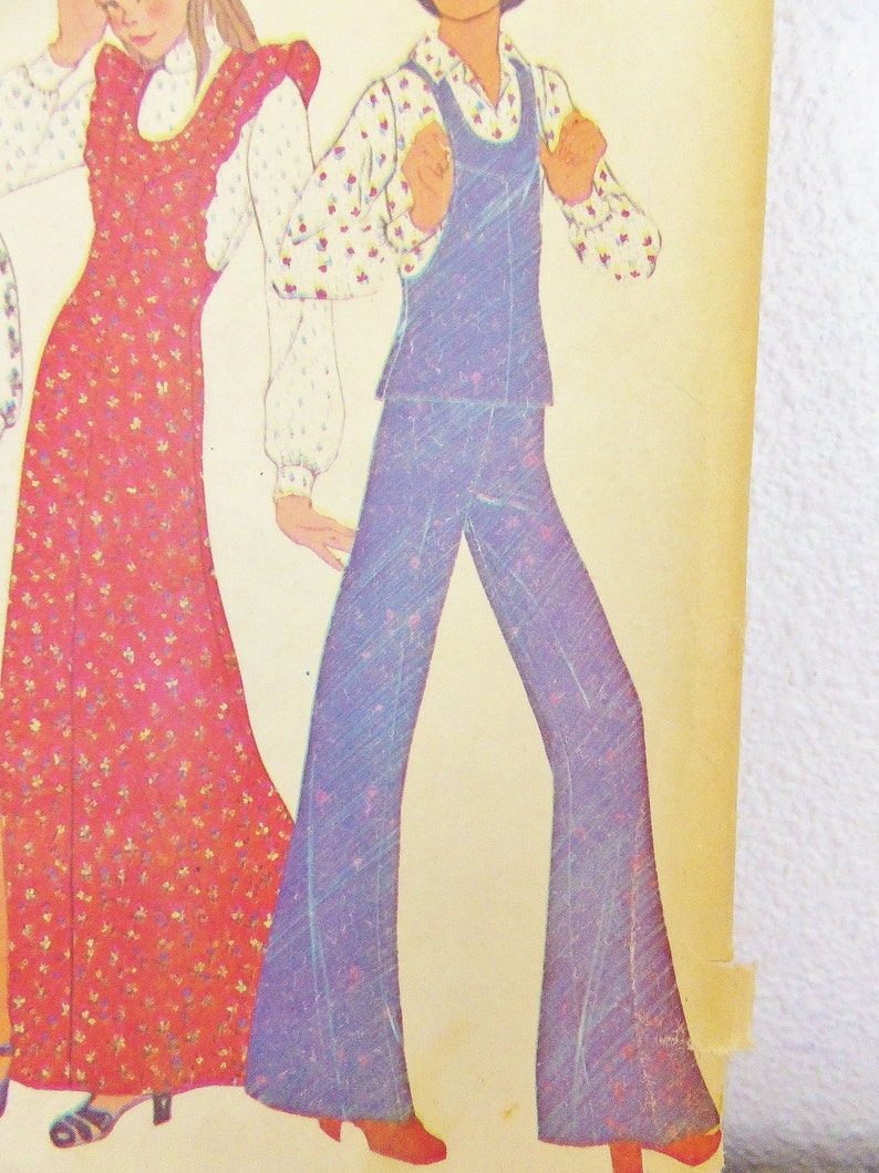 Vintage 1970s Jumper Pattern Top Pattern Mccalls 3842 Women | Etsy