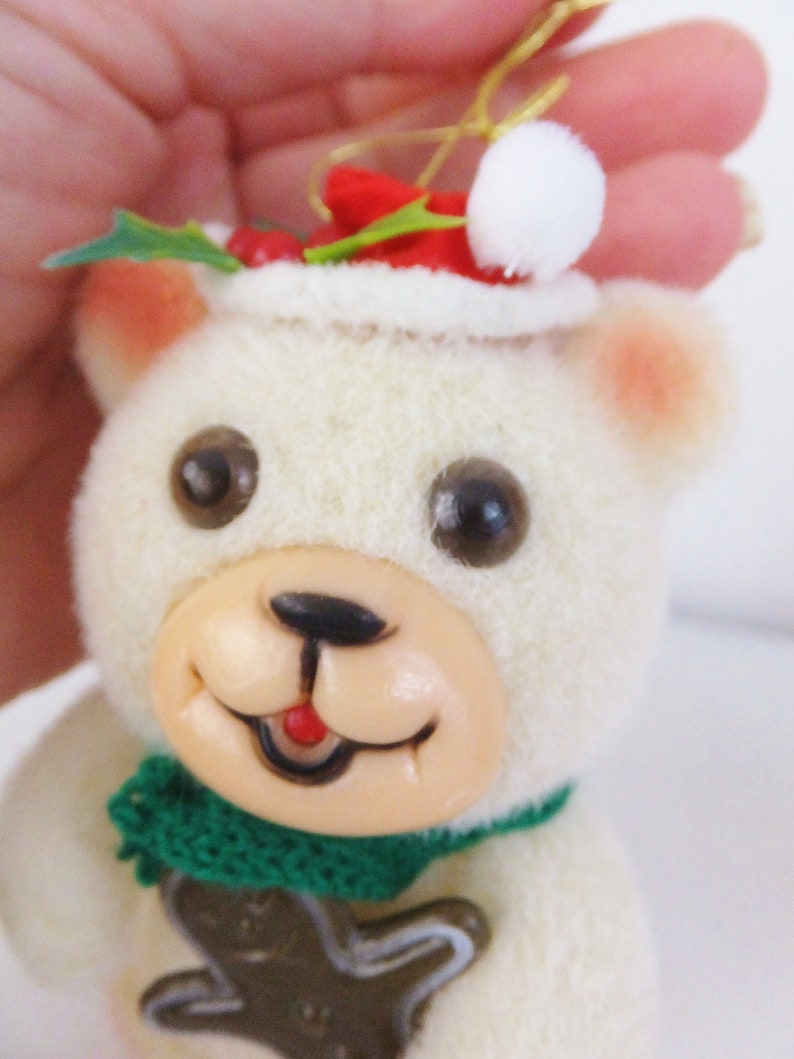 Vintage 1980's Christmas Teddies in Original Packaging by Etsy