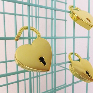 Herz vorhängeschloss Liebesschloss Liebesschloss Herzschloss Mini Schloss Mini Schloss Herz Verschluss Geschenk Paar Hochzeit Deko Valentinstag