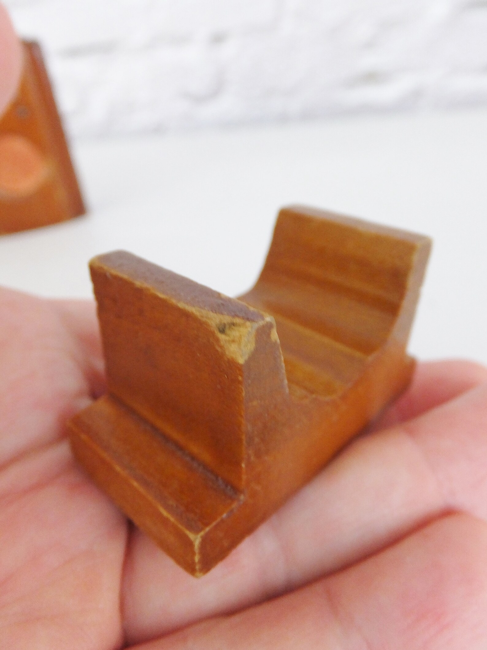 Vintage Wooden Doll House Miniatures Wood Doll House Furniture Etsy