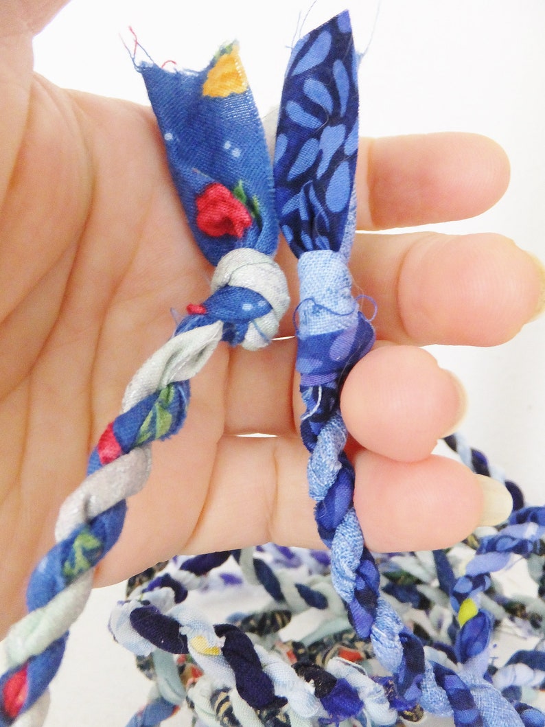 Dark Blue & Light Blue Rope Garland Nautical Decoration Etsy