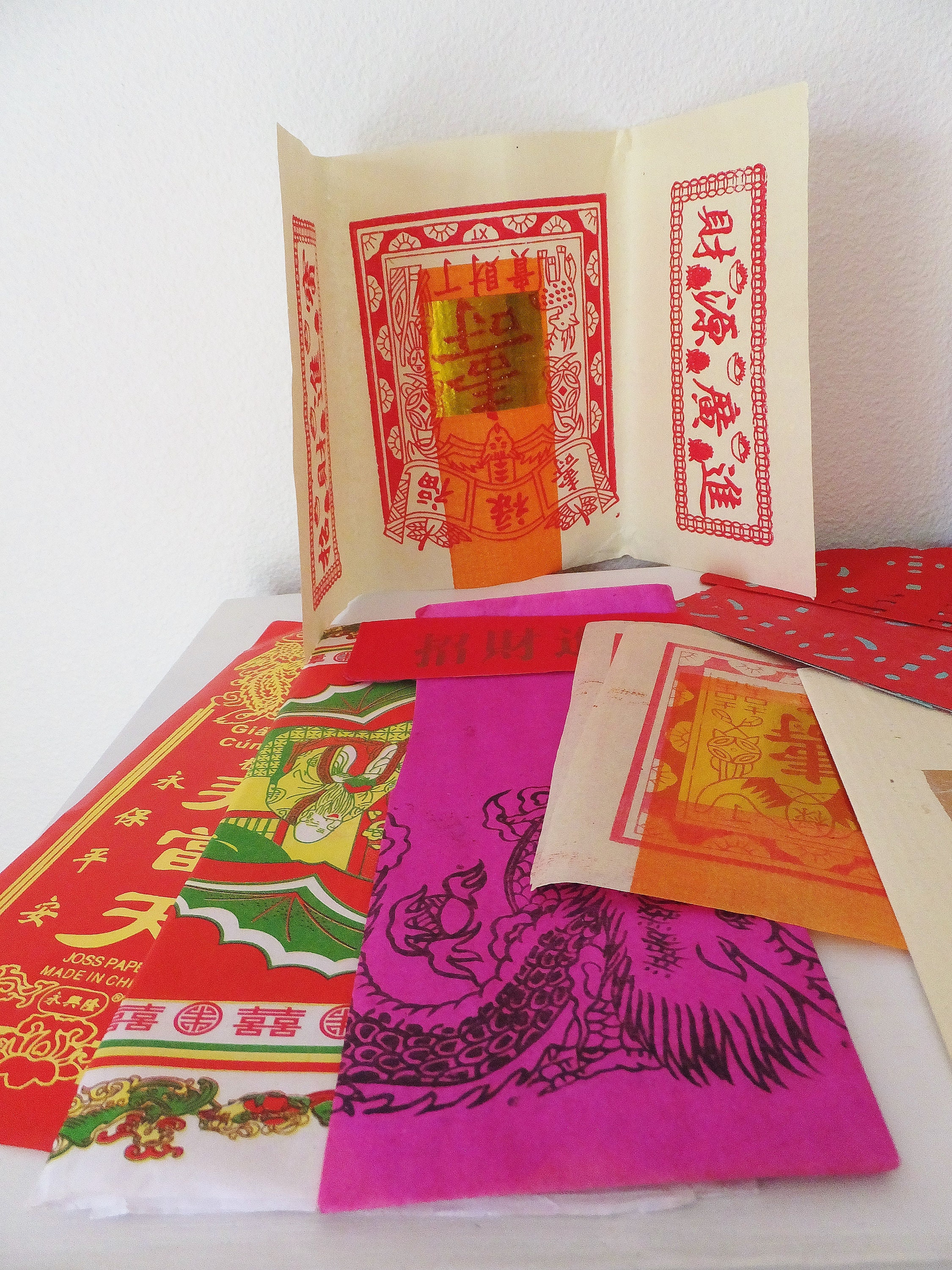 Joss Paper Assortiment Pack Chinese Joss Ritual Paper Etsy