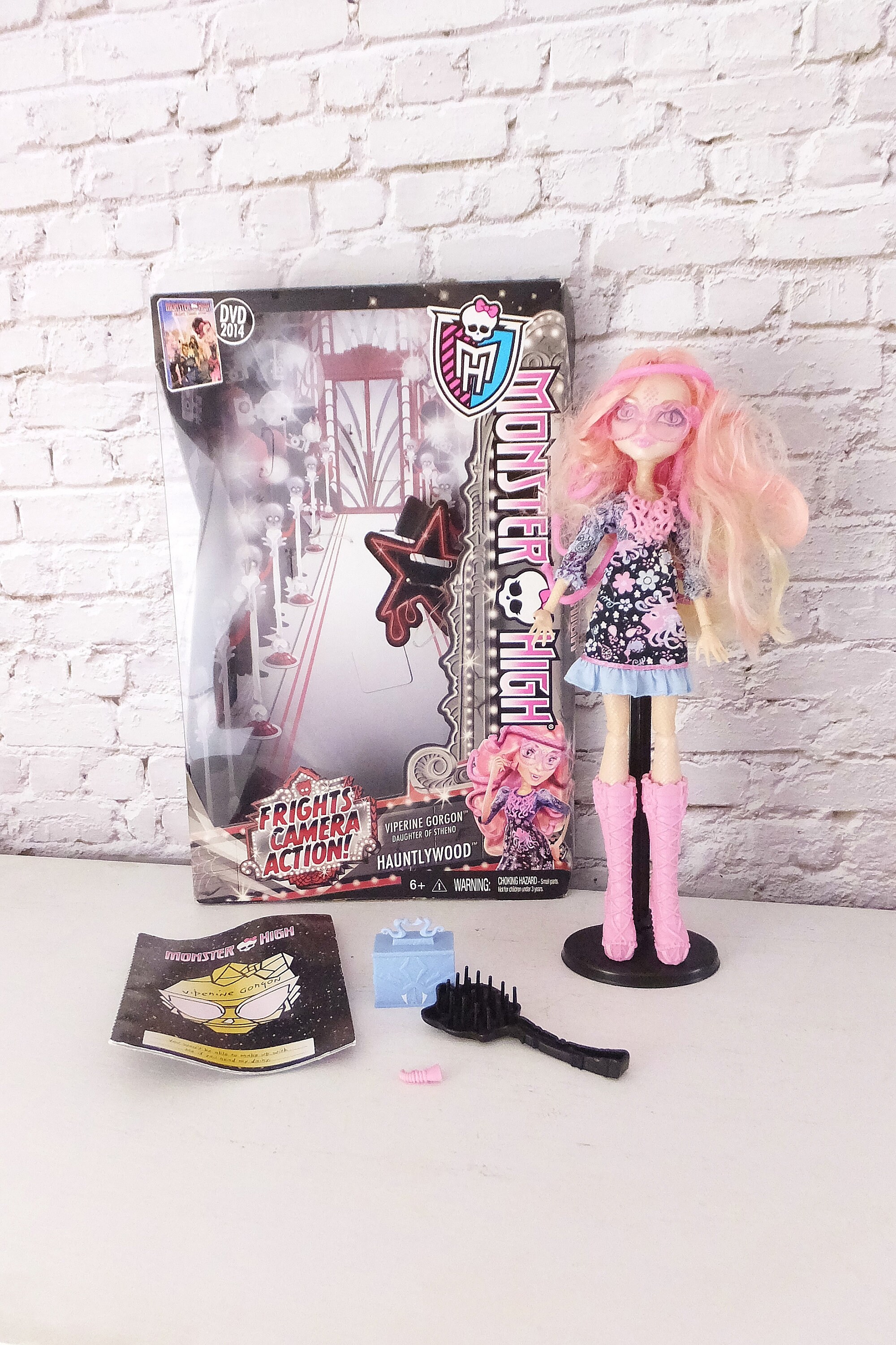 Monster High Frights, Camera, Action! Viperine Gorgon Doll