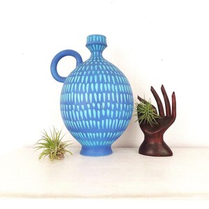 Mid Century Vintage Raymor Alvino Bagni Bottle Jug Studio Pottery Raymor Bitossi Pottery Vintage 1950&#39;s 1960&#39;s Italian Art Pottery